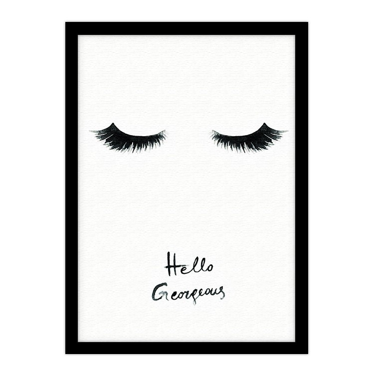 Πίνακας σε Καμβά Hello...eyes