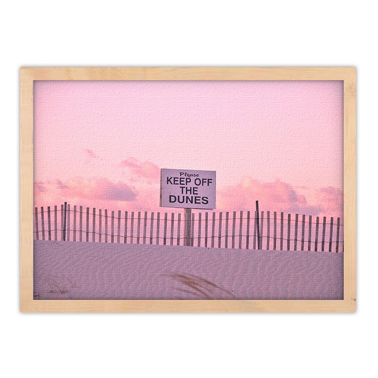 Πίνακας σε Καμβά Keep off the Dunes