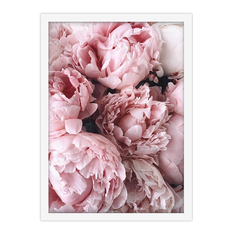 Πίνακας σε Καμβά Ροζ Τριαντάφυλλα