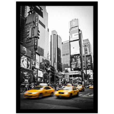 Times Square Taxi Πίνακας σε Καμβά