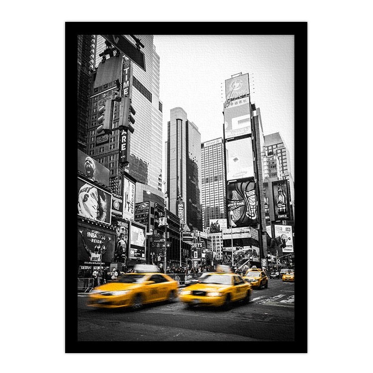 Πίνακας σε Καμβά Times Square Taxi