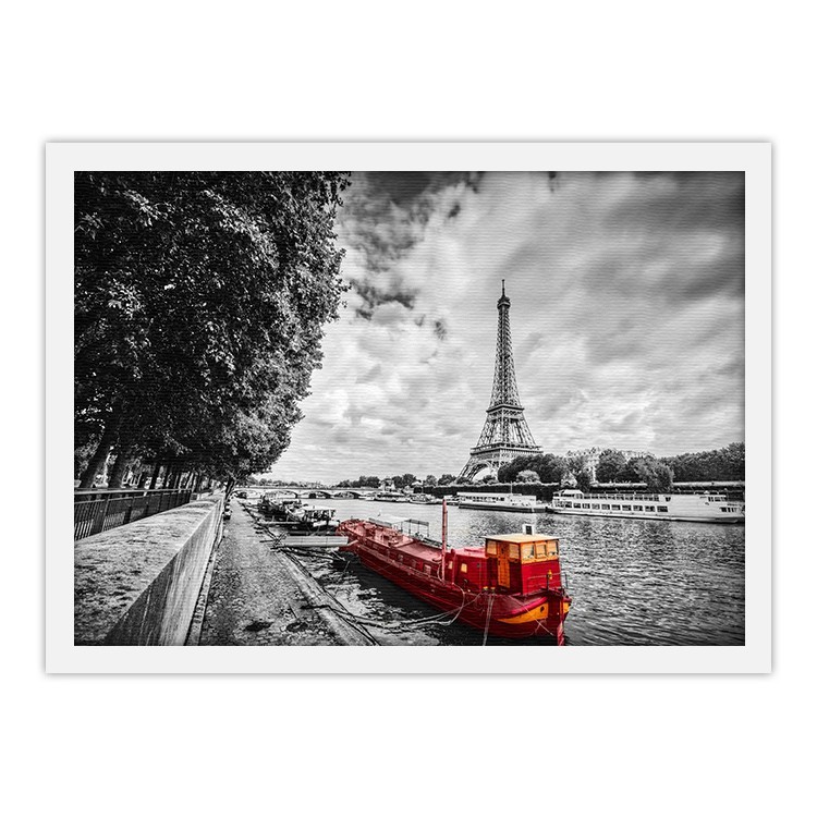 Πίνακας σε Καμβά Eiffel Tower River
