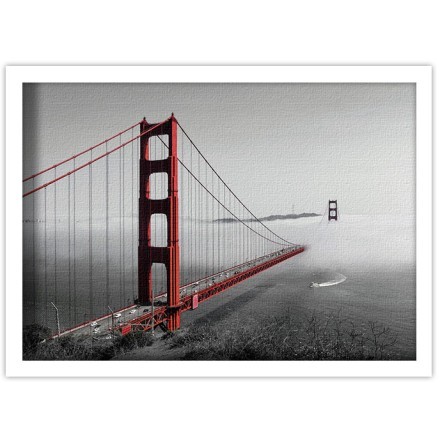 Golden Gate Bridge Πίνακας σε Καμβά