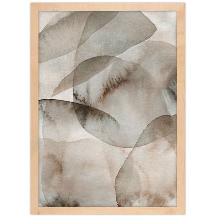 Abstract σε γκρι αποχρώσεις Πίνακας σε Καμβά