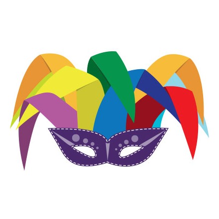 Colorful Carnival Mask
