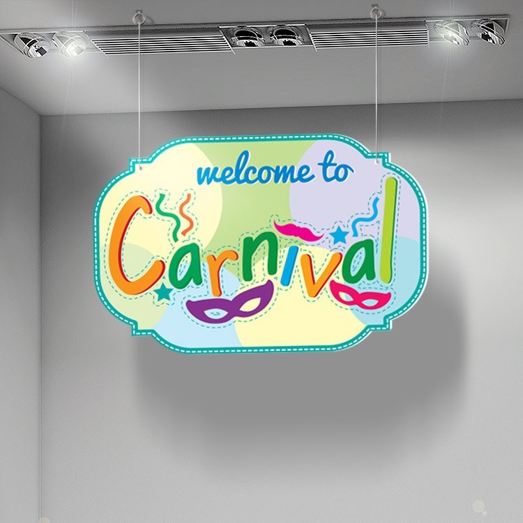 Καρτολίνα Κρεμαστή Welcome  Carnival