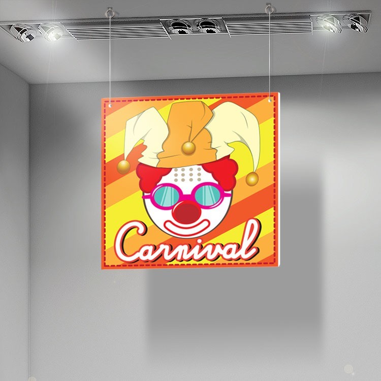 Καρτολίνα Κρεμαστή Carnival Clown with Glasses