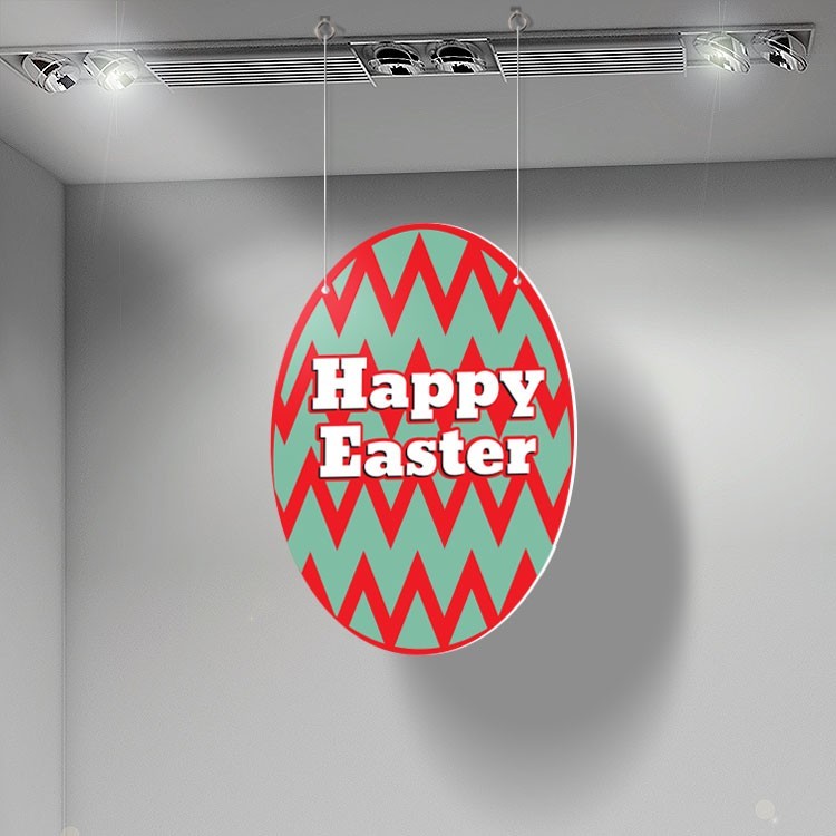 Καρτολίνα Κρεμαστή Happy Easter egg