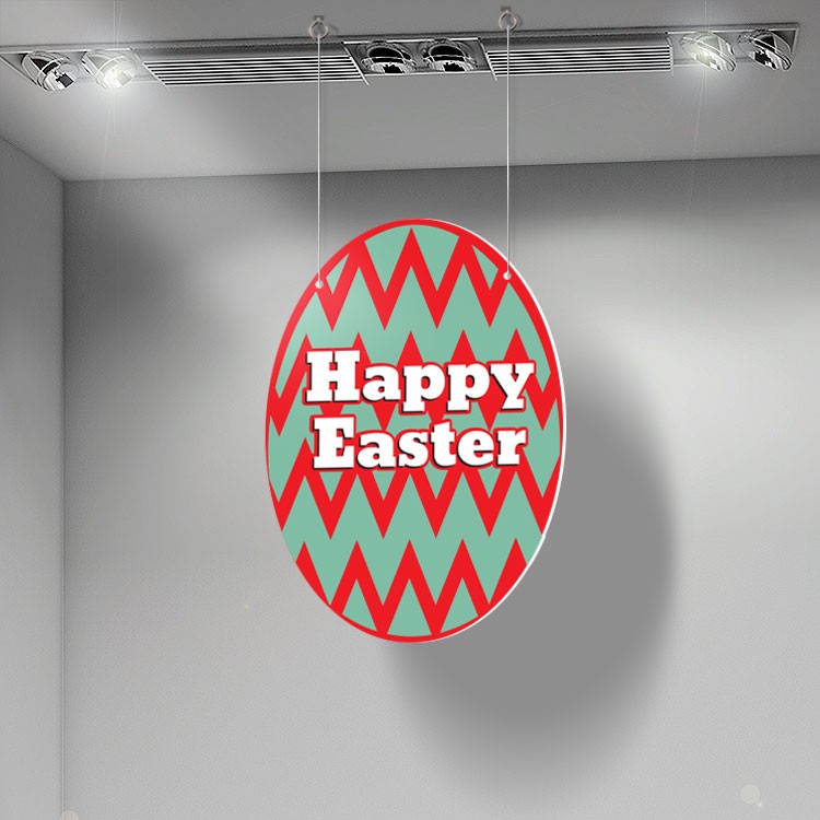 Καρτολίνα Κρεμαστή Happy Easter Egg