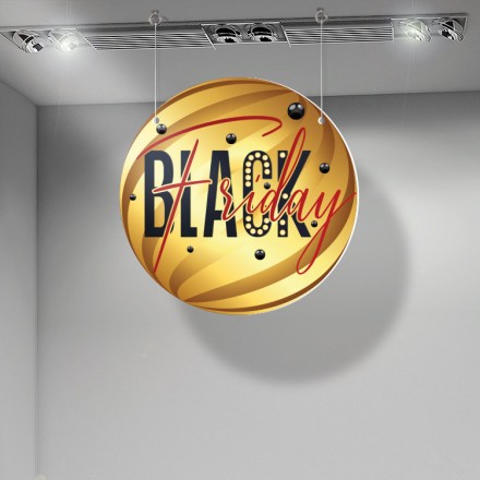 Gold Black Friday Καρτολίνα Κρεμαστή