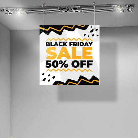 Abstract Black Friday Καρτολίνα Κρεμαστή