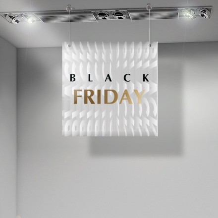 Grey Black Friday Καρτολίνα Κρεμαστή
