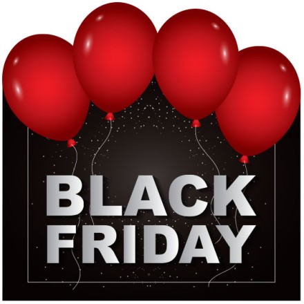 Red Balloons - Black Friday