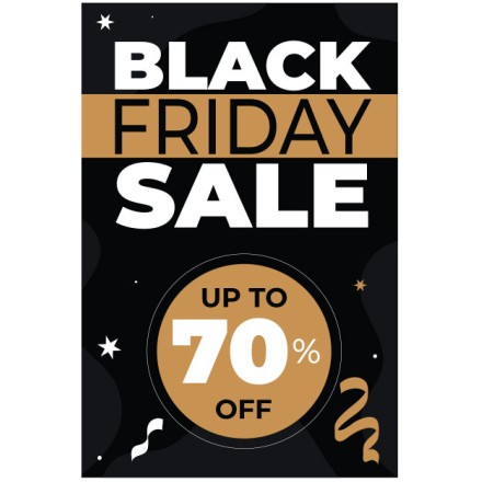 Black Friday up to 70% Off