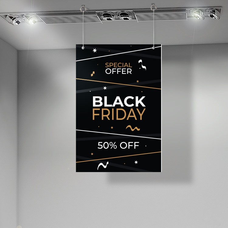 Καρτολίνα Κρεμαστή Black Friday Lines
