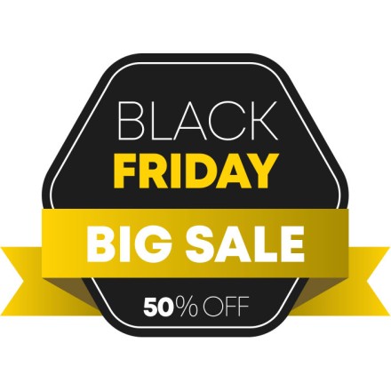 Black Friday Ribbon