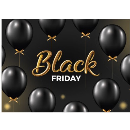 3D Balloons Black Friday