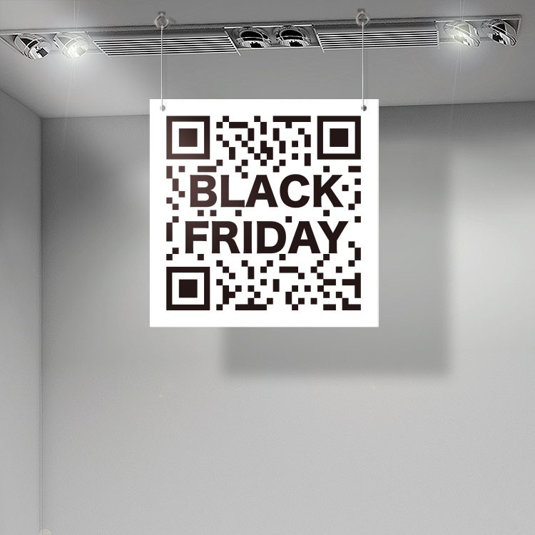 Καρτολίνα Κρεμαστή Black Friday Barcode