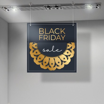 Black Friday Flower Καρτολίνα Κρεμαστή
