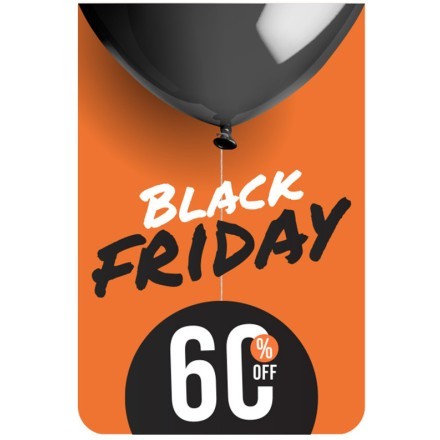 Black Friday 60% Off