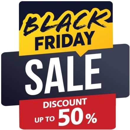 Black Friday Discount up to 50%