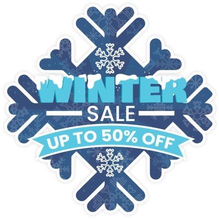 Snowflake Winter Sale