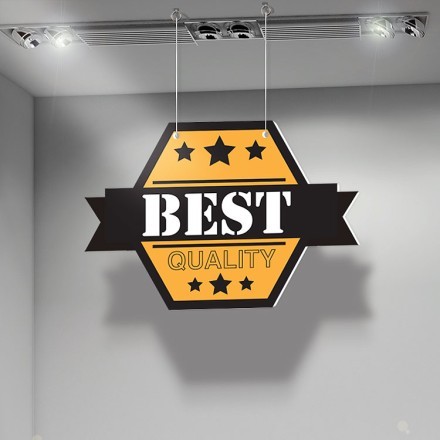 Best Quality Yellow Black Καρτολίνα Κρεμαστή