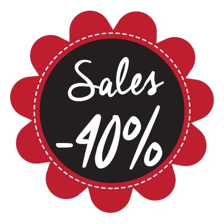 Sales 40%