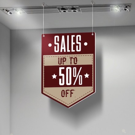 Sales up 50% Καρτολίνα Κρεμαστή
