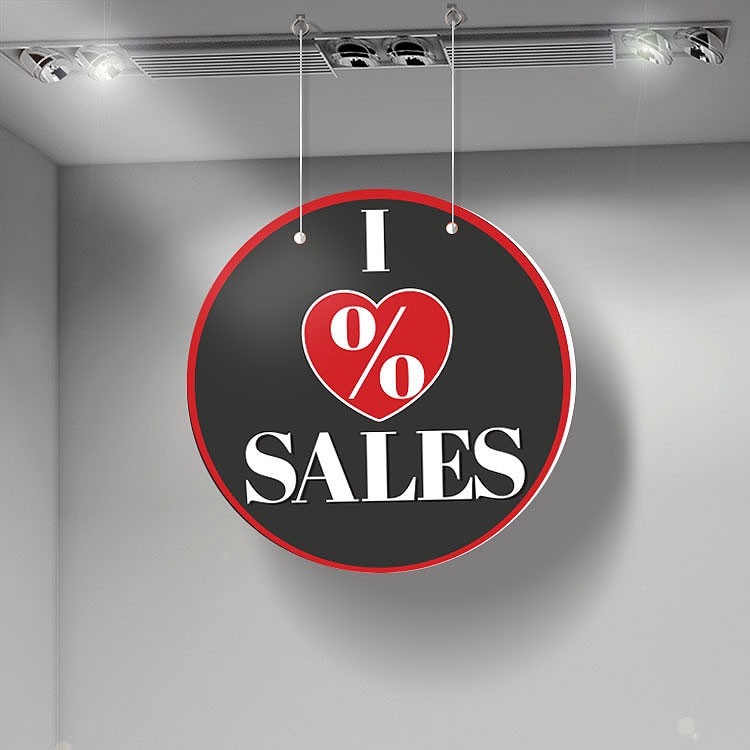 Καρτολίνα Κρεμαστή I Love Sales