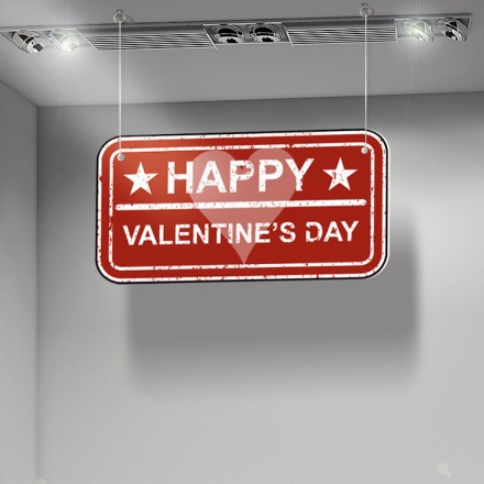 Happy Valentine's Day Καρτολίνα Κρεμαστή