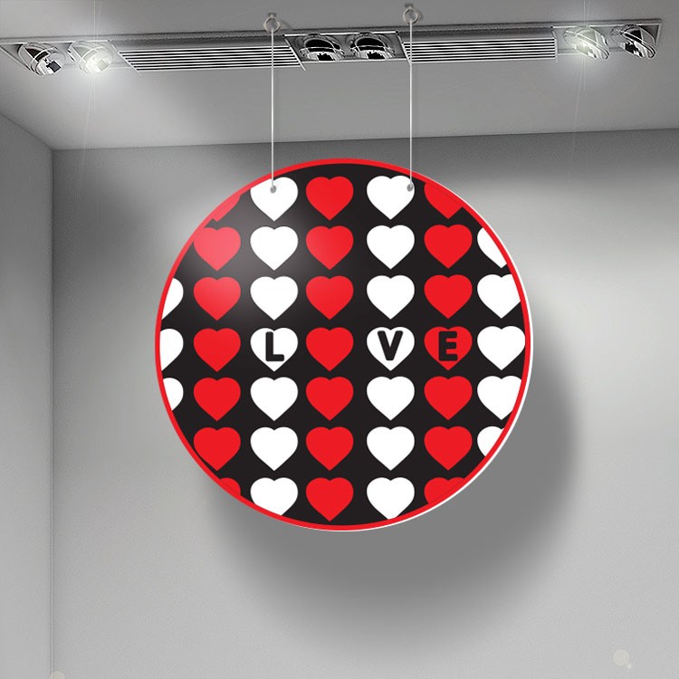 Καρτολίνα Κρεμαστή Love Love Love