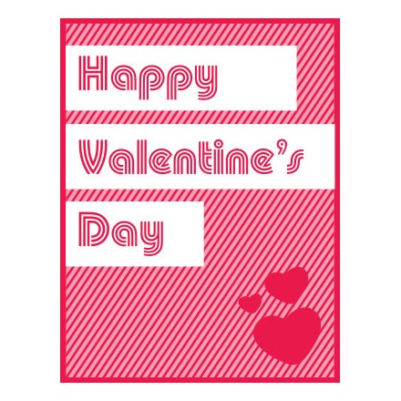 Pink Happy Valentines Day