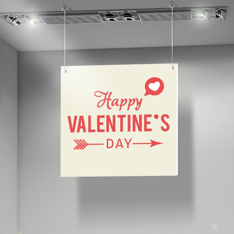 Καρτολίνα Κρεμαστή Happy Valentines Day Arrow