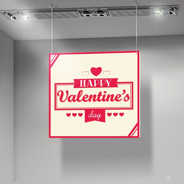 Καρτολίνα Κρεμαστή Valentines Day Full Of Hearts