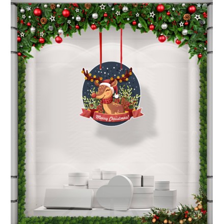 Christmas Deer Καρτολίνα Κρεμαστή