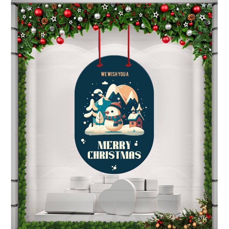 Καρτολίνα Κρεμαστή Merry Xmas 2025