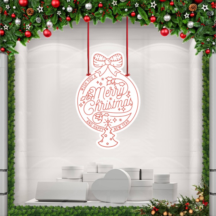 Καρτολίνα Κρεμαστή Merry Christmas Pendant