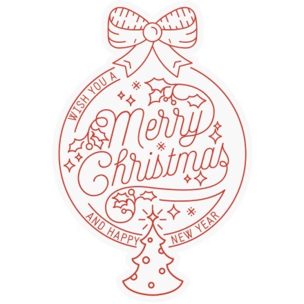 Merry Christmas Pendant