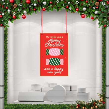 Christmas Candies Καρτολίνα Κρεμαστή