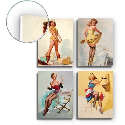 Pin up ladies Mini Set Forex