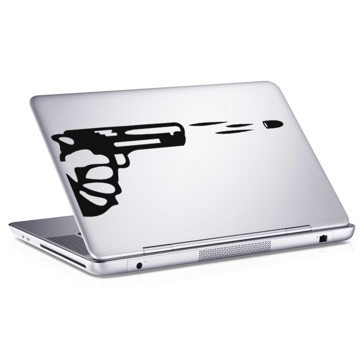 Αυτοκόλλητο Laptop Pistol