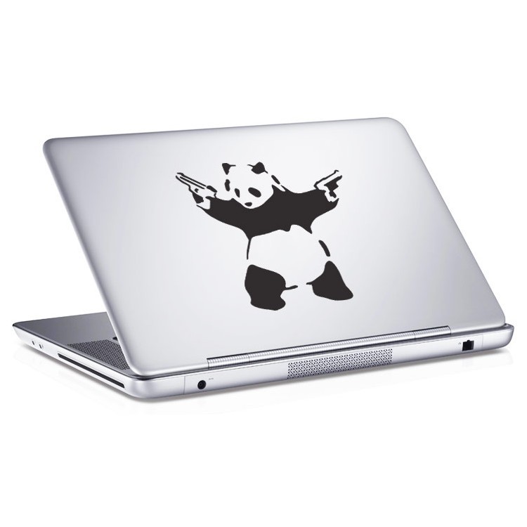 Αυτοκόλλητο Laptop Panda