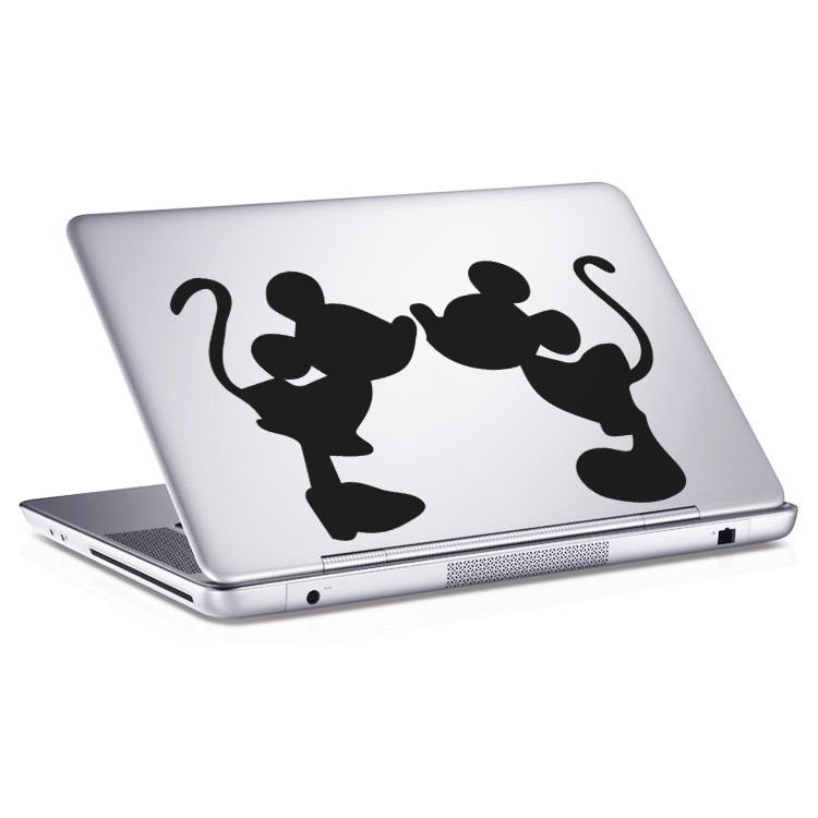 Αυτοκόλλητο Laptop Mickey -Minnie