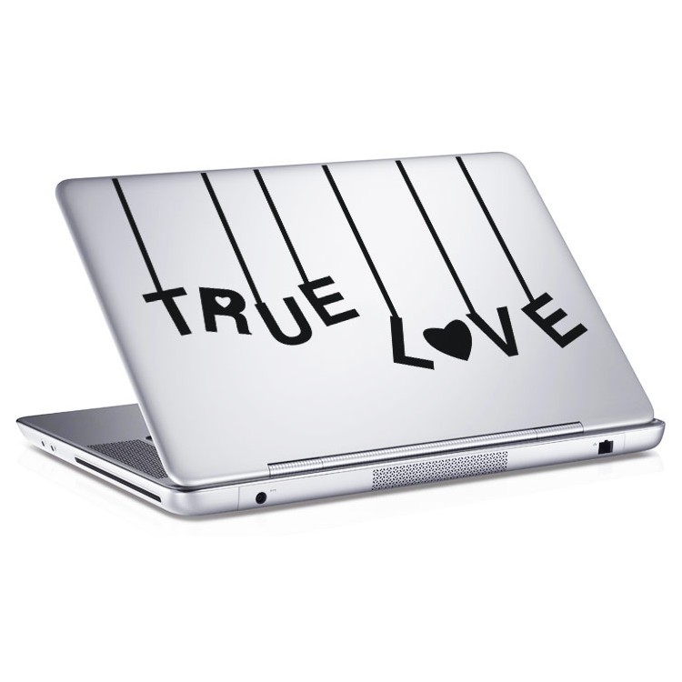 Αυτοκόλλητο Laptop True love