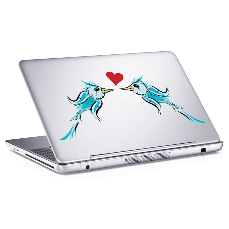 Αυτοκόλλητο Laptop Blue Birds