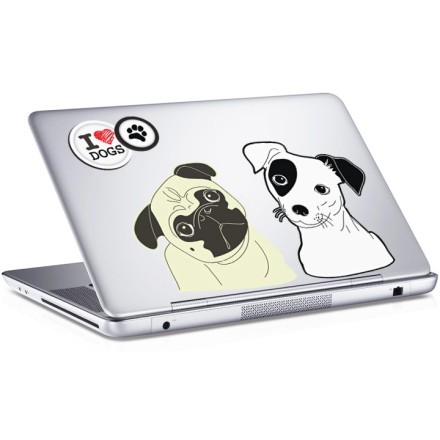 Dogs Αυτοκόλλητο Laptop