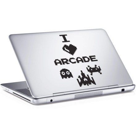 Ι love Arcade Αυτοκόλλητο Laptop