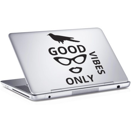 Good vibes... Αυτοκόλλητο Laptop