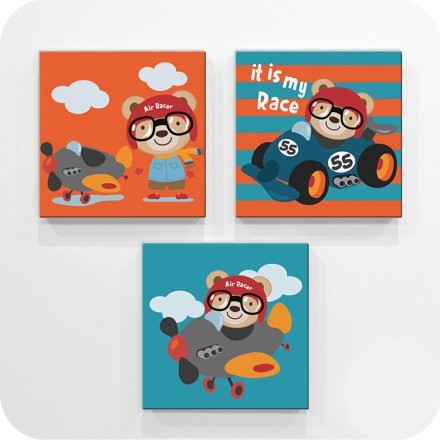 Αρκουδάκια Mini Set Πίνακας